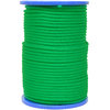 8mm PP - Seil 600daN Tauwerk Schnur 125m, Spiralgeflecht, grün ( green cord, rope )