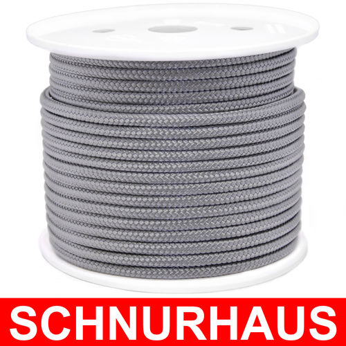 4mm PP 300daN PP-Schnur grau Seil Polypropylen ( grey cord, rope )