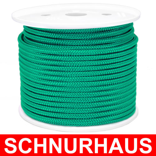 4mm PP 300daN SCHNURHAUS Schnur 50m grün Seil Reepschnur Tauwerk rope cord 