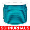 8mm PP 760daN PP-Schnur 50m aqua türkis Seil Polypropylen ( turquoise cord, rope )
